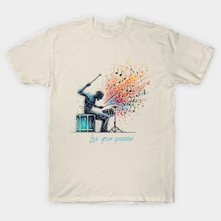 Percussionniste passionné T-Shirt